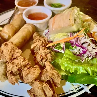 Vegan Thai Sampler