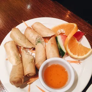 Thai Chicken Spring Rolls