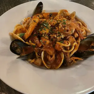 Seafood Linguini