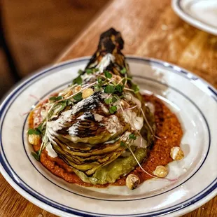 charred cabbage