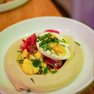 Jerusalem Breakfast Hummus