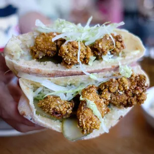 Fried Oyster Schnitzel