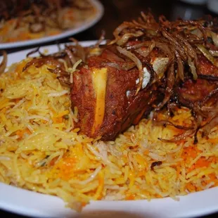 Haneeth (Yemeni roasted lamb)