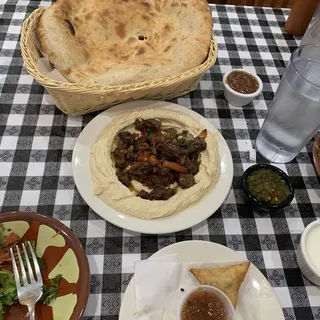 Hummus with Qullaba Breakfast