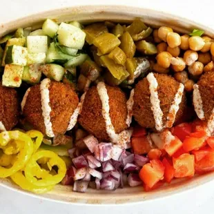 Falafel Salad Bowl