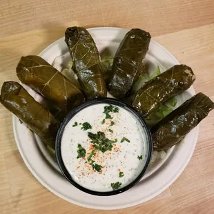 Stuffed Grape leaves