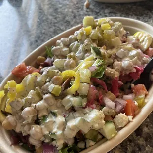 Mediterranean Chicken Bowl
