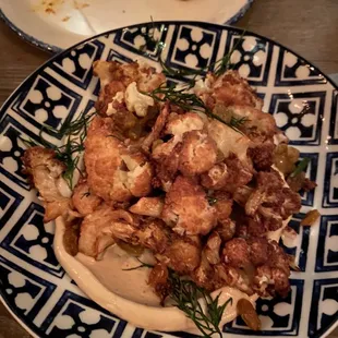 Fried Cauliflower Plate