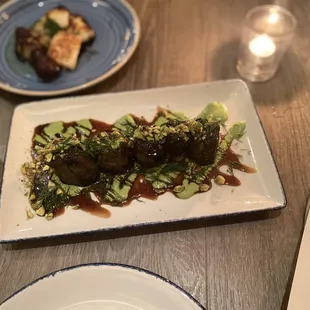 Charred Eggplant Plate