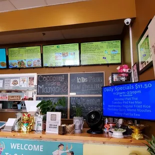 A good variety on the menu.