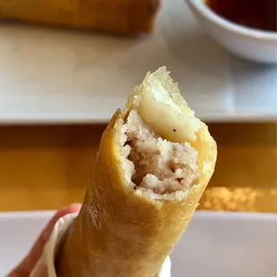 F2. Taro Rolls  MUST TRY OMG it tastes like there is meat but it's totally vegetarian friendly!