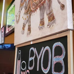 BYOB - have to remember this the next time we go.