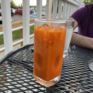 Thai iced tea