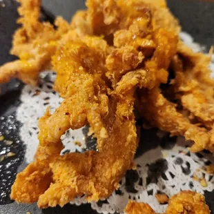 fried shrimp on a plate