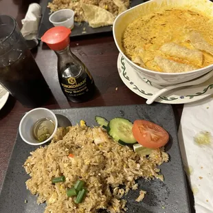 31 is the crab fried rice and 38 is the kao soi
