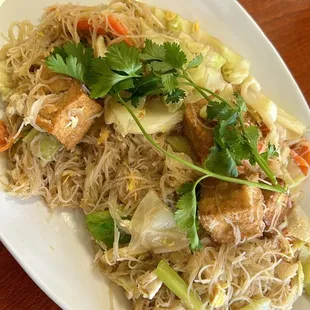 Pancit with Tofu