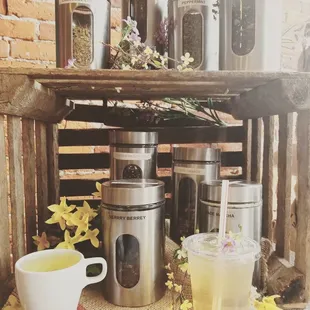 Teas- we got them hot and on the rocks!