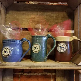 handmade ceramic mugs!