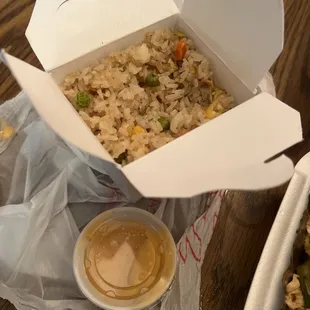Side order of fried rice + yum yum sauce TO-GO Order