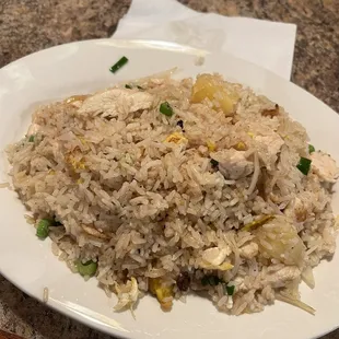 Pineapple chicken fried rice