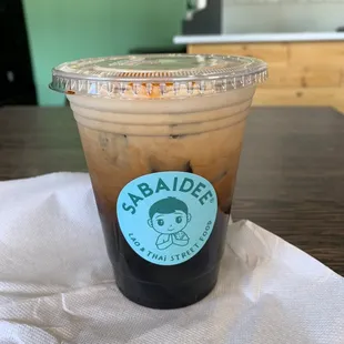 Lao ice coffee