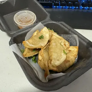 2. Chicken Pot Stickers (6 pcs)