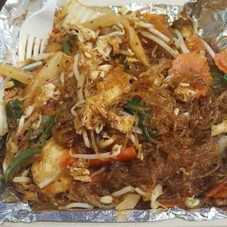 14. Glass Noodles (Pad Woon Sen)