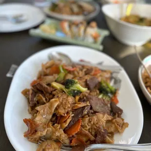 a plate of food