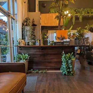 Check-out counter