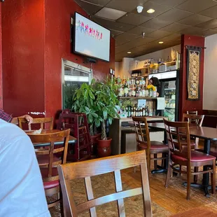 The liquor selection