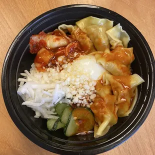Wonton rice bowl