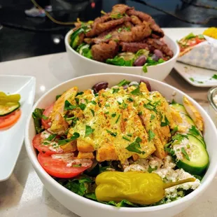 We have salads for everyone, unless you don&apos;t like salads then you should order something else....