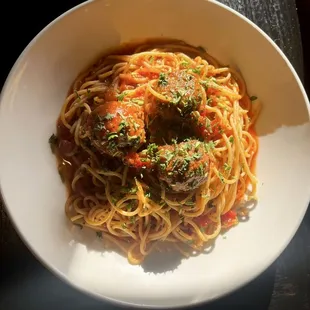 Spaghetti and Meatballs