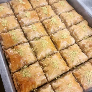 Baklava with pistachio