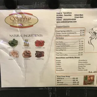 I had to screen shot this so I was able to call them to place an order.