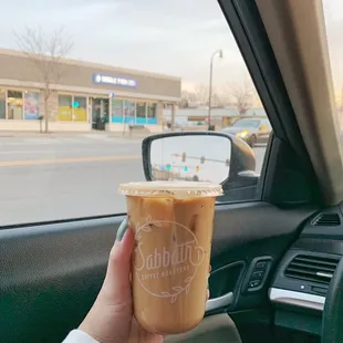 Iced Oat Milk Latte