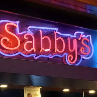 The famous Sabby's...