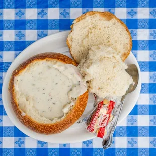 soup, soups and chowder, chowder, food