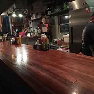interior, sushi and sashimi