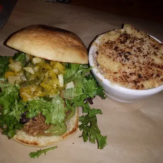 Pulled Pork Torta Sandwich