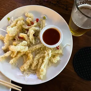 Crispy Thai Calamari  Dinner