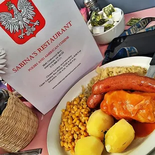 Stuffed Cabbage n Smoked Sausage