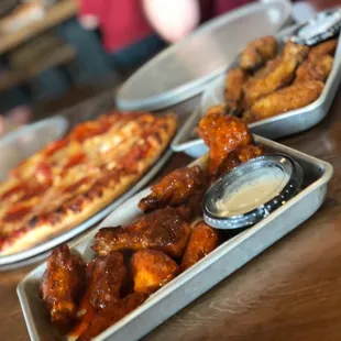 Wings and Pizza