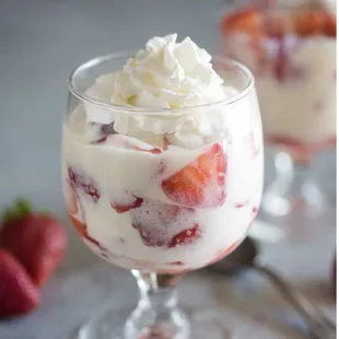 Fresas con crema/strawberry and cream