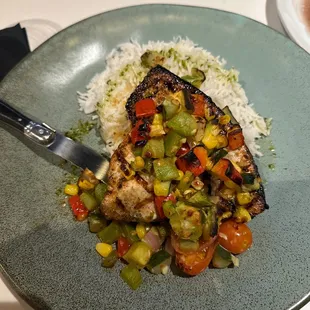 Dinner special: swordfish