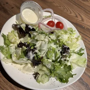 Side salad with white French!
