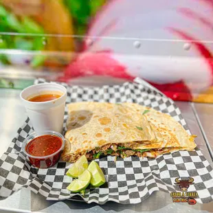 Quesabirria (Birria quesadilla)