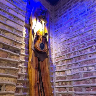 a wall mounted clock