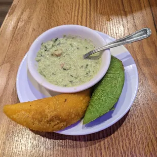 Beef and veggie empanadas