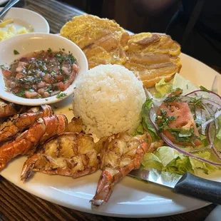 Camarones a La Plancha